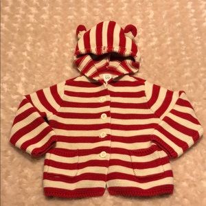 Baby Gap Button-down Hooded Sweater